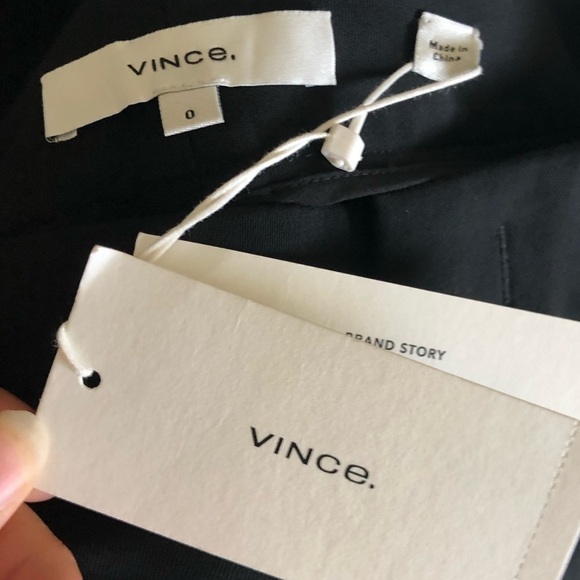 NWT Vince Tapered Trousers black - Picture 9 of 10